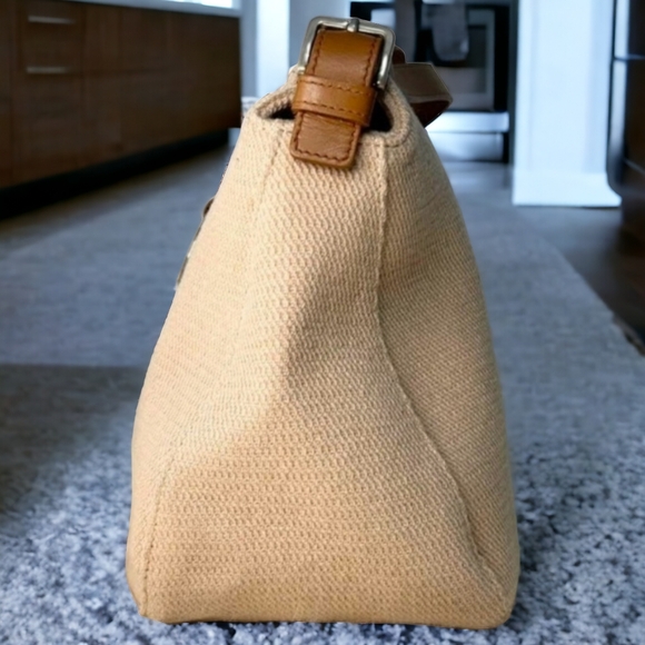 Burberry Blue Label Canvas Shoulder Bag - Picture 5 of 11